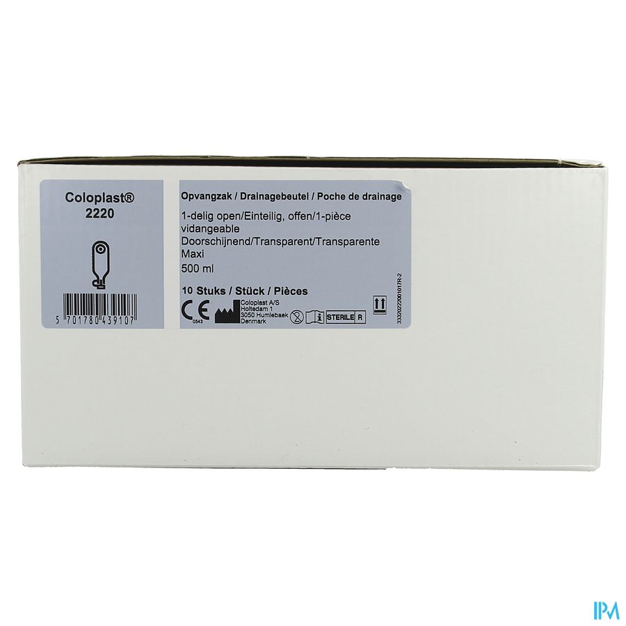 Coloplast Poche Vidable 1p Maxi 500ml 10 2220 1