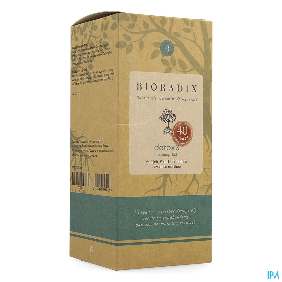 Bioradix - Detox 3 Biotoop 153 500ml 2