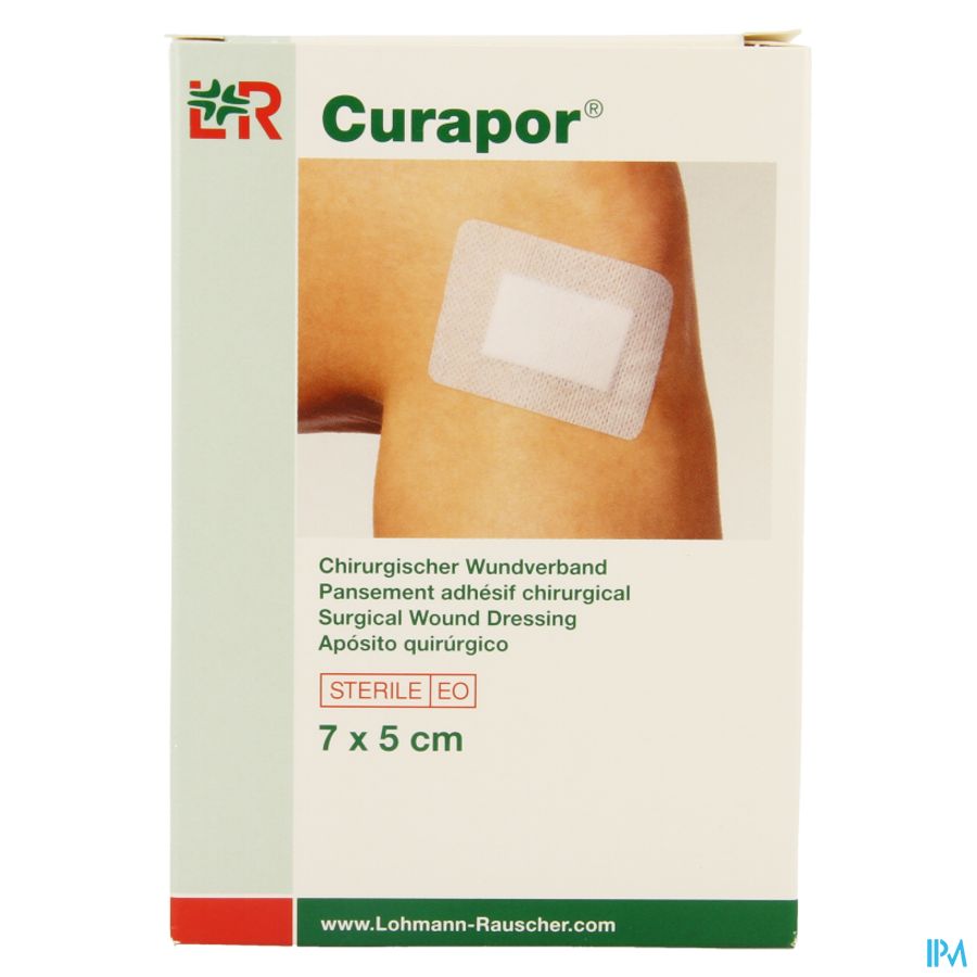 Curapor Verb Chirurg. Steriel 7cmx 5cm 5 32902 7