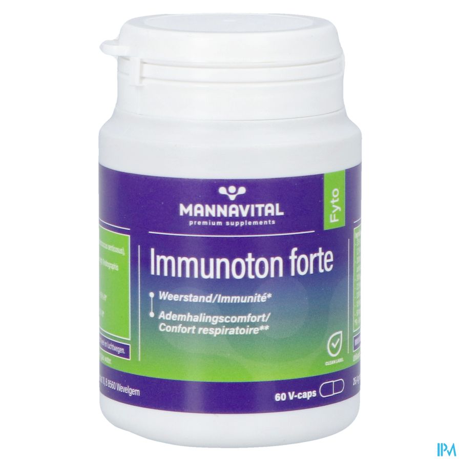 Mannavital Immunoton Forte V-caps 60 6
