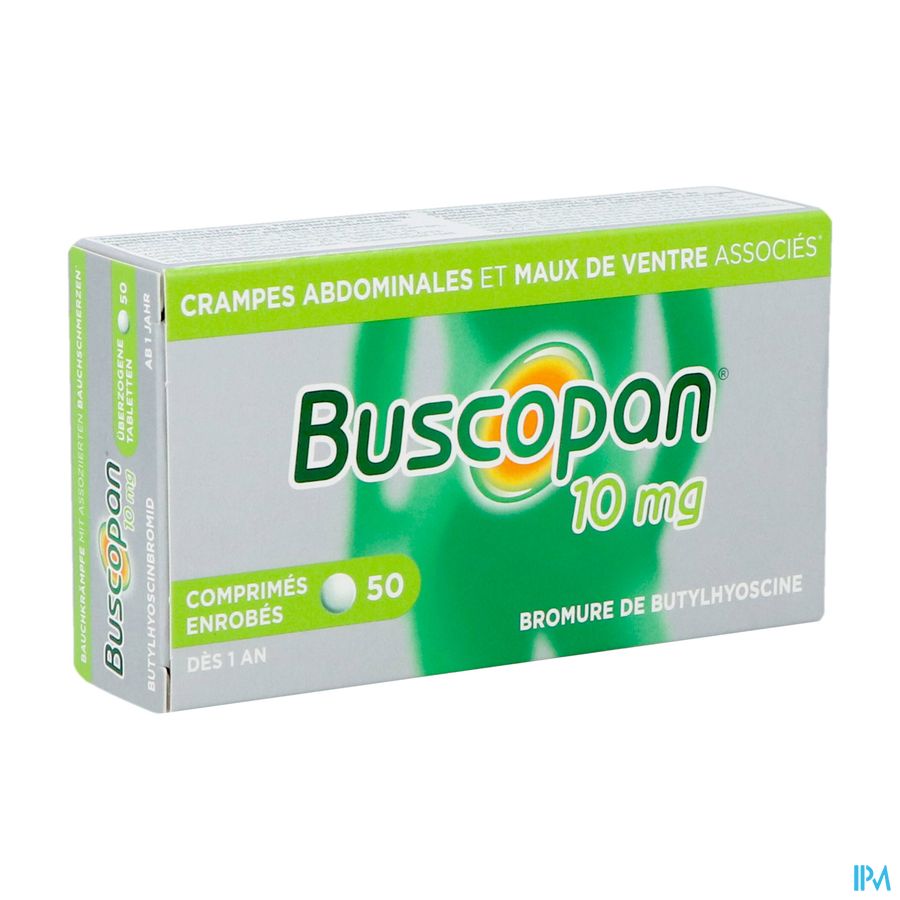 Buscopan Drag 50 X 10mg
