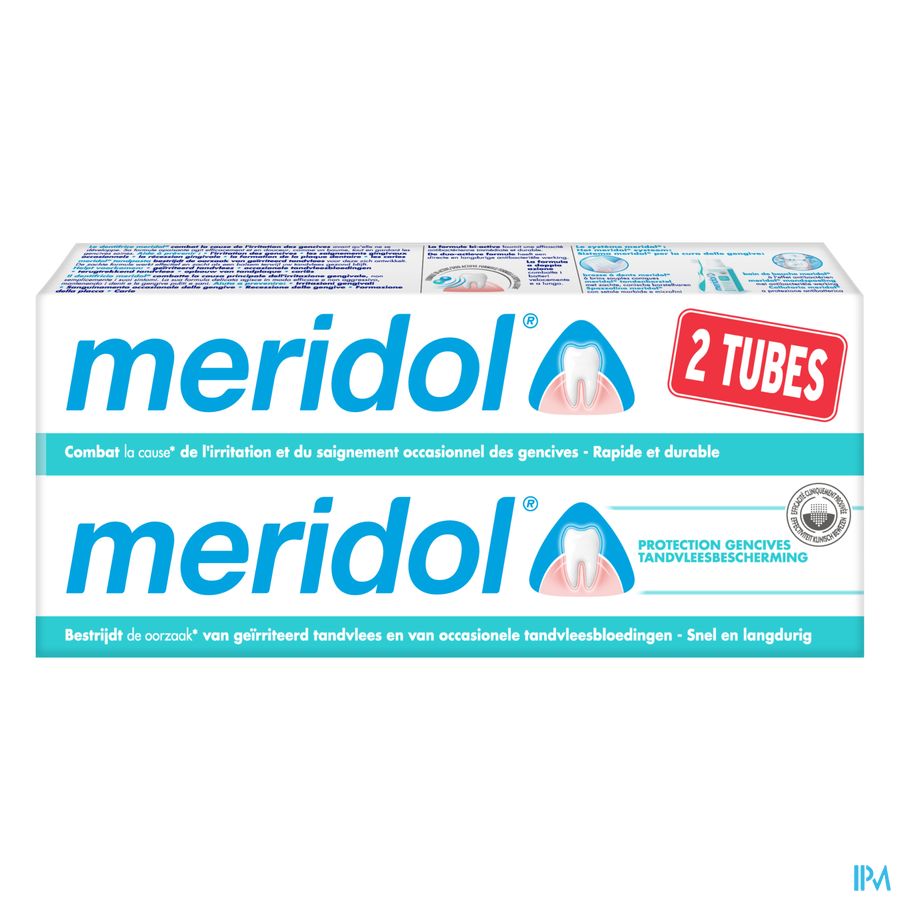 Meridol Dentifrice Duopack 2x75ml