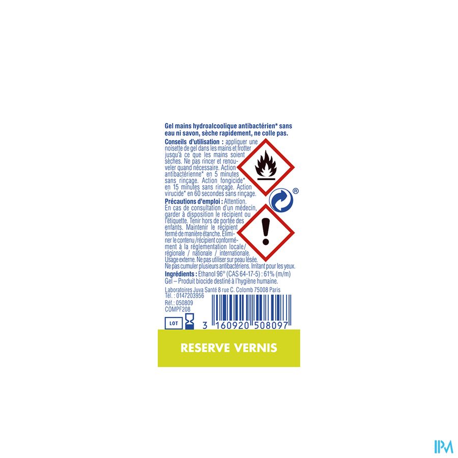 Mercurochrome Desinfecterende Handgel 75ml