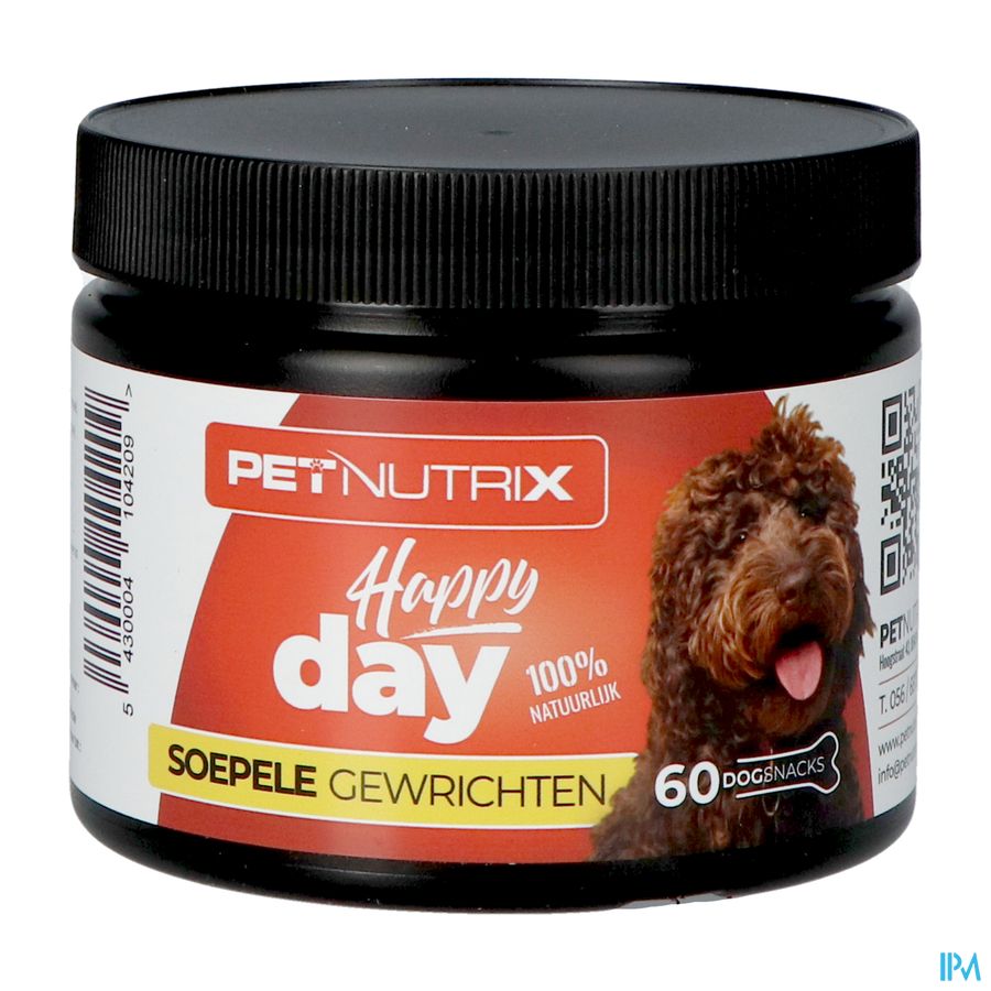 Petnutrix Happy Day Joints Flexibles Dog 60 Petnutrix Happy Day Joints Flexibles Dog 60