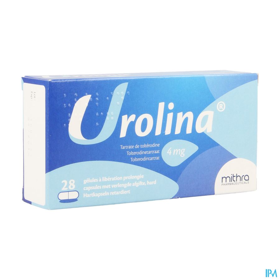 Urolina 4mg Verlengde Afgifte Harde Caps 28 X 4mg Urolina 4mg Verlengde Afgifte Harde Caps 28 X 4mg