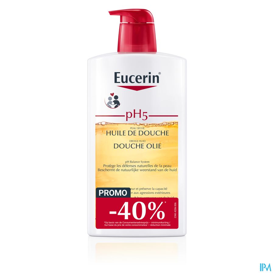 Eucerin Ph5 Douche Olie 1l Promo -40% Eucerin Ph5 Douche Olie 1l Promo -40%