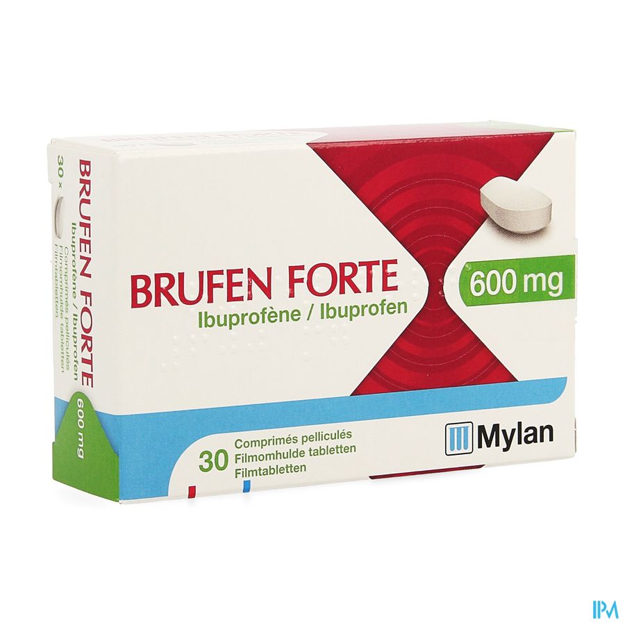 Brufen Forte 600mg Comp Pell 30 X 600mg Brufen Forte 600mg Comp Pell 30 X 600mg