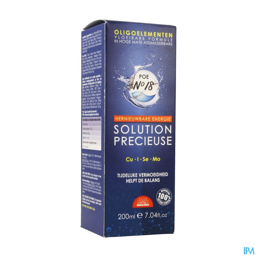 Poe N 18 Solution Precieuse 200ml Poe N 18 Solution Precieuse 200ml