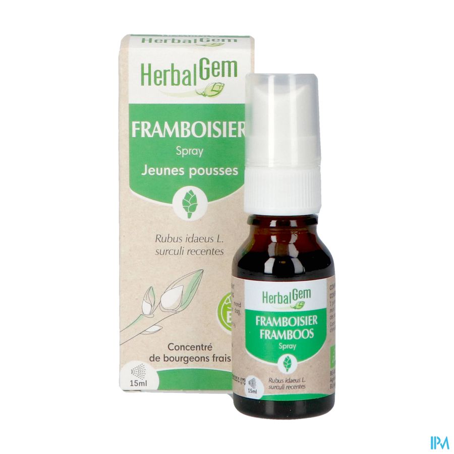 Herbalgem Frambozenstruik Bio Spray 15ml 6