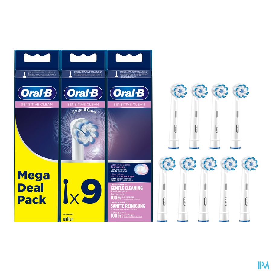 Oral-b Refill Eb60-9 Sensitive Clean 9