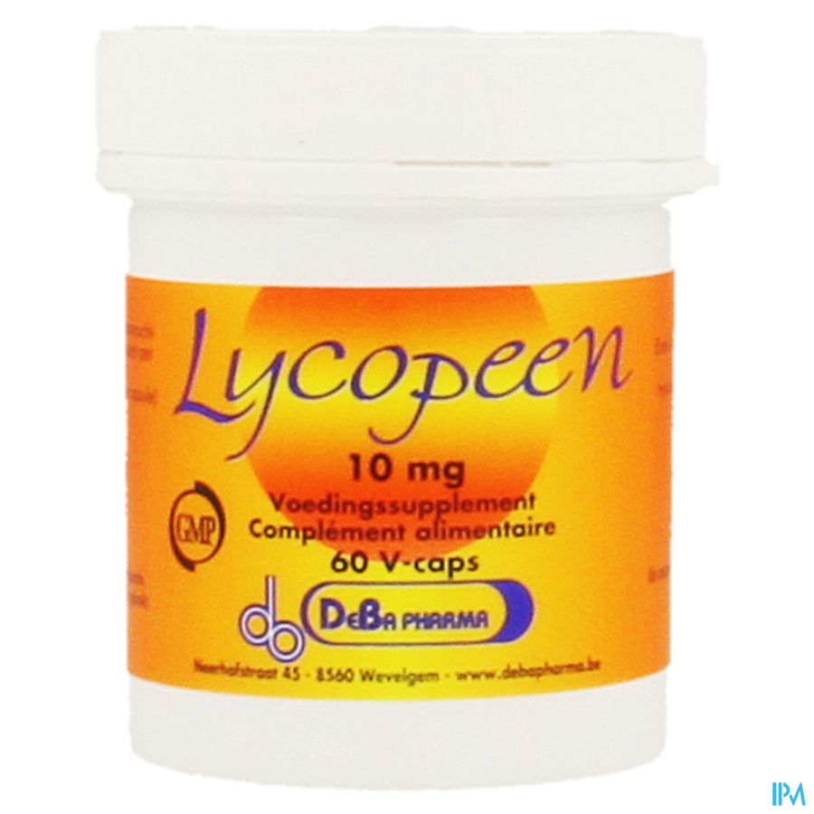 Lycopeen Caps 60x10mg Deba 5