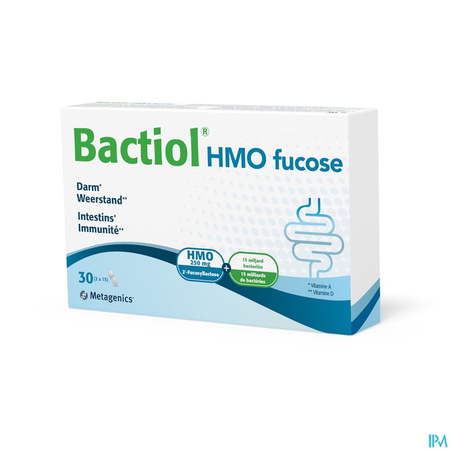 Bactiol Hmo Fucose Caps 30 Metagenics
