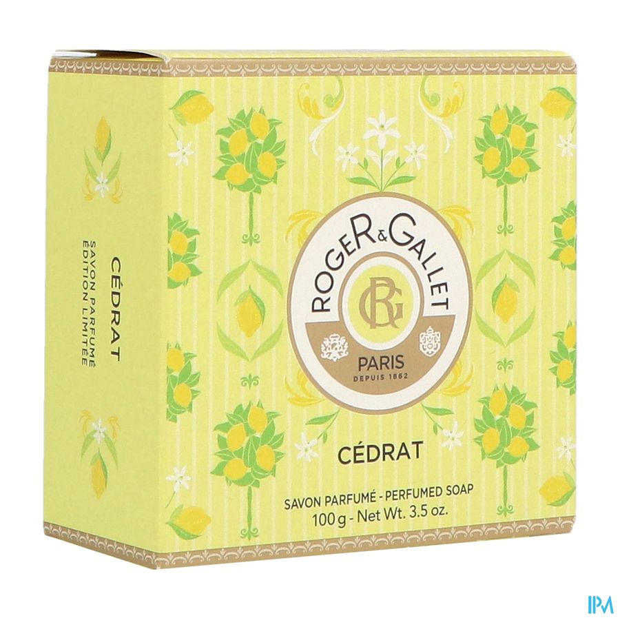 Roger&gallet Zeep Vintage Cedrat 100g Lim. Ed. Roger&gallet Zeep Vintage Cedrat 100g Lim. Ed.