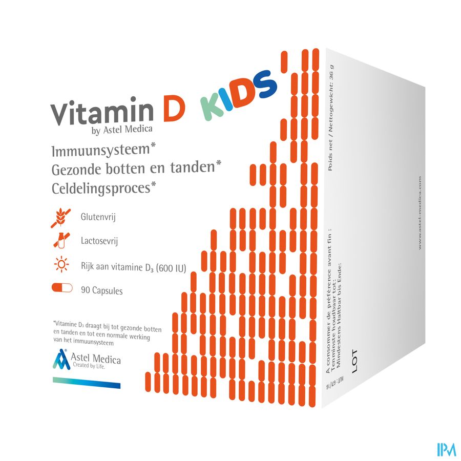 Astel Vitamin D Kids Caps 90 Astel Vitamin D Kids Caps 90