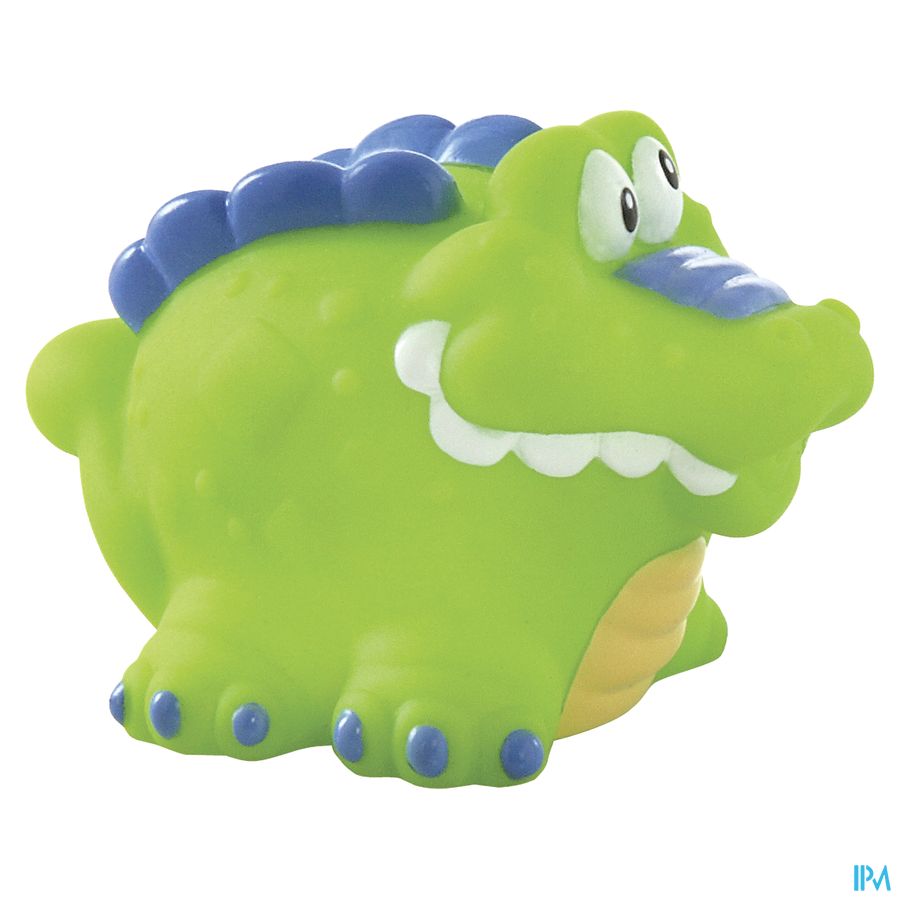 Nuby Spuitende badspeeltjes: Krokodil, Olifant en Eend - 4m+ 6