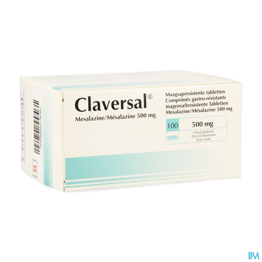 Claversal Comp 100 X 500mg Claversal Comp 100 X 500mg