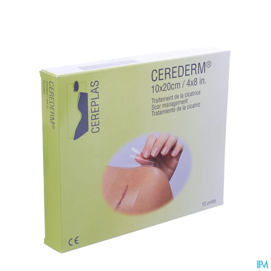 Cerederm Pansement 10x20cm 10 4309674 Cerederm Pansement 10x20cm 10 4309674