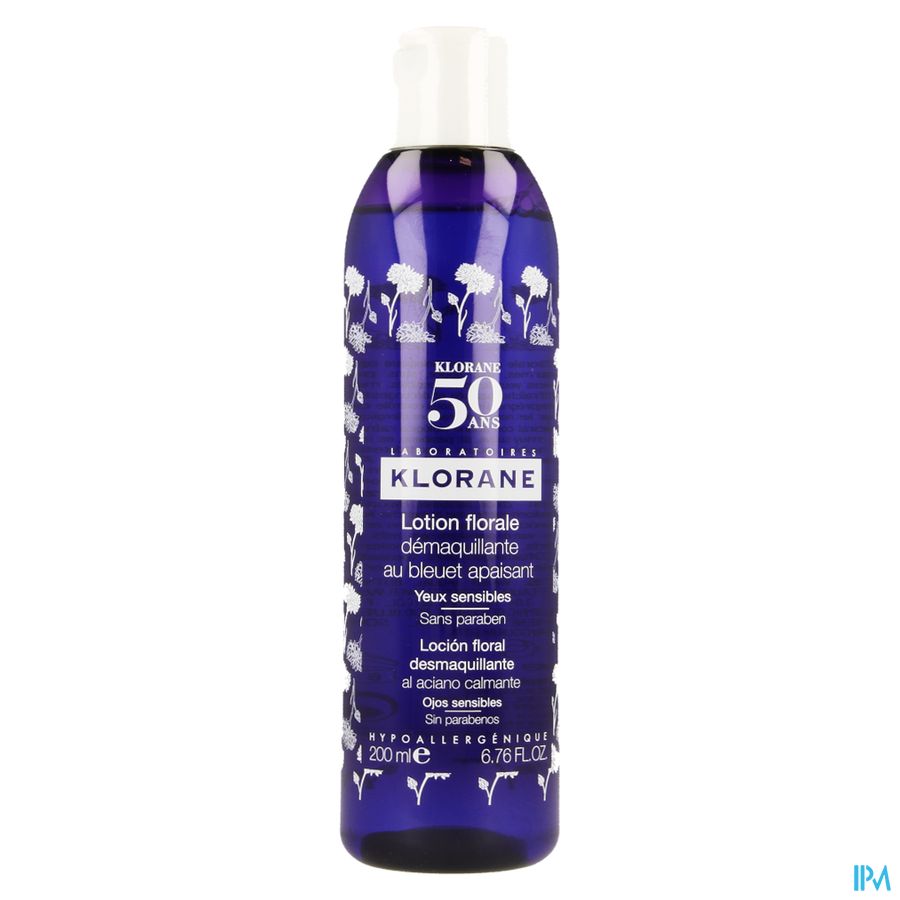 Klorane Visage Bleuet Lotion Demaq 200ml
