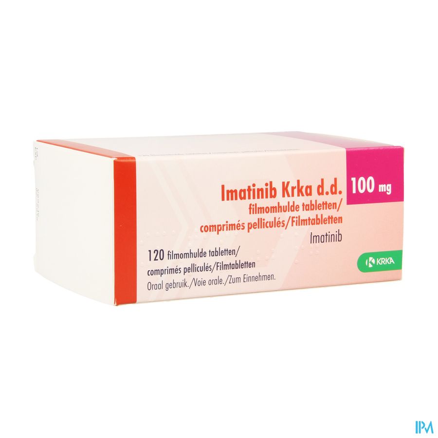 Imatinib Krka 100mg Filmomh Tabl 120 Imatinib Krka 100mg Filmomh Tabl 120
