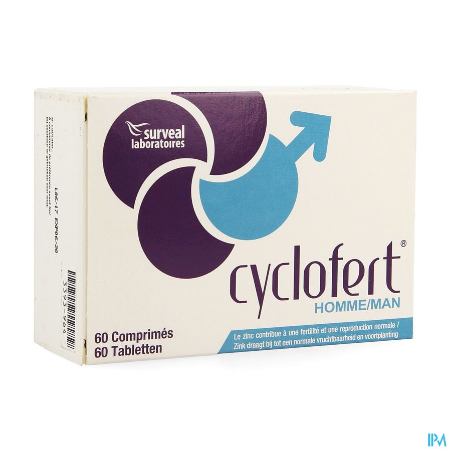 Cyclofert Man Caps 60