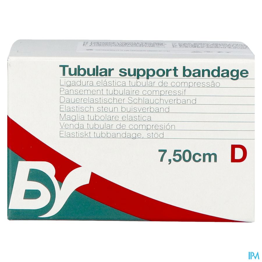Pharmex Elastisch Buis Steunverband D 7,5cmx1m 4