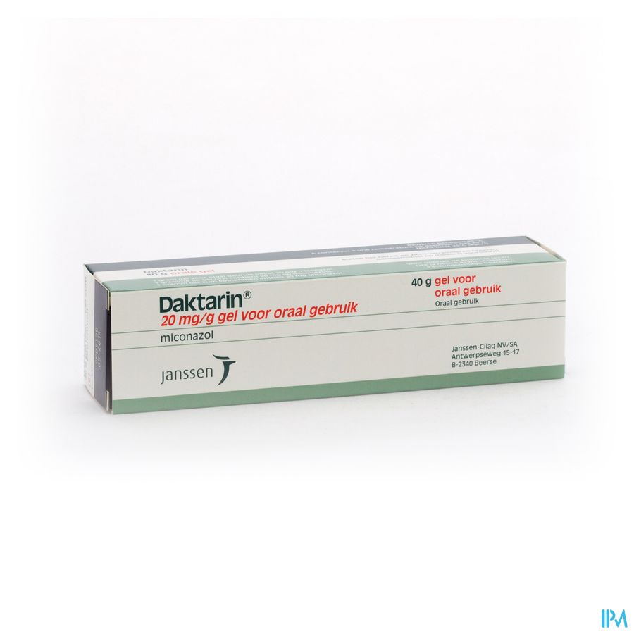 Daktarin Gel Per Os 1 X 40g 20mg/g Daktarin Gel Per Os 1 X 40g 20mg/g