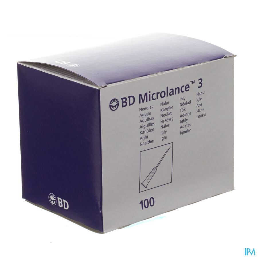 Bd Microlance 3 Nld 26g 5/8 Rb 0,45x16mm Bruin 100 Bd Microlance 3 Nld 26g 5/8 Rb 0,45x16mm Bruin 100