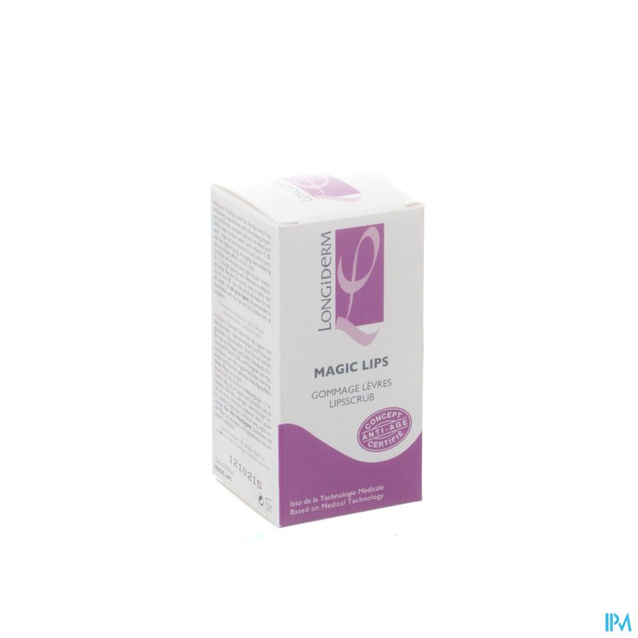 Longiderm Magic Lips Lip Scrub 15ml Longiderm Magic Lips Lip Scrub 15ml
