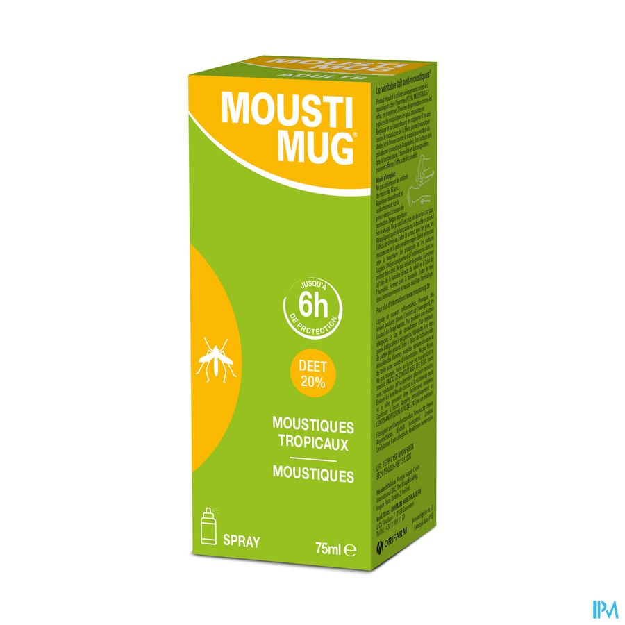 Moustimug 20% Deet Spray 75ml