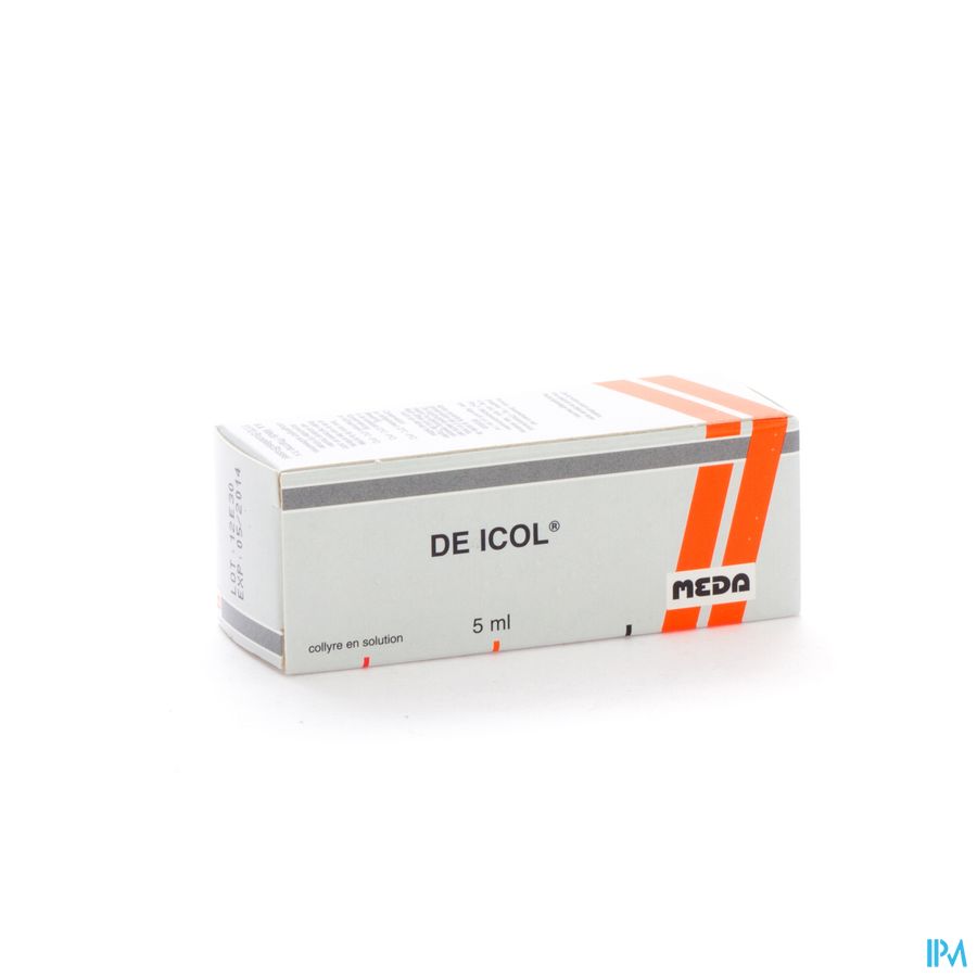 Meda Pharma De Icol Gutt Opht 5ml