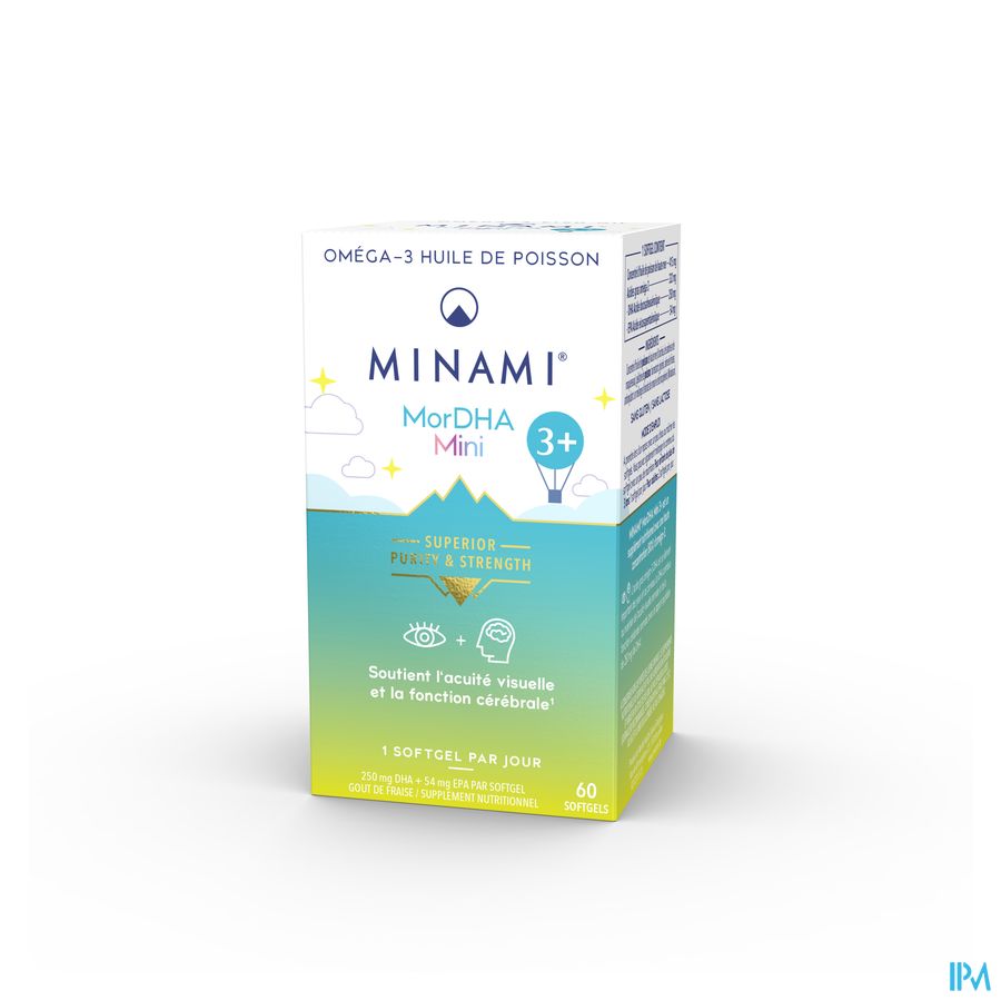 Minami Mor Dha Mini Pot Softgels 60 3