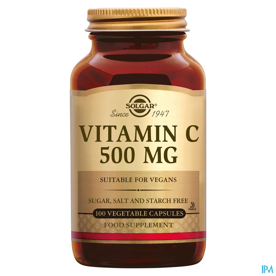 Solgar Vitamin C V-caps 100x 500mg Solgar Vitamin C V-caps 100x 500mg
