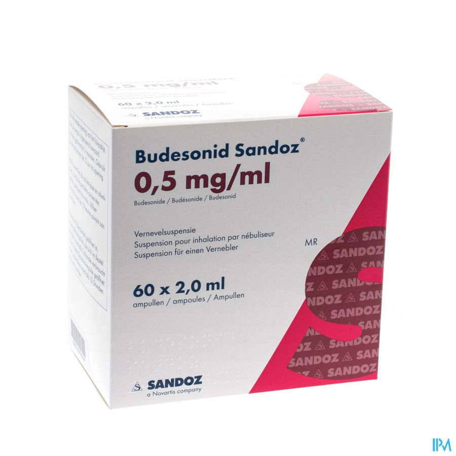 Budesonid Sandoz 0,5mg/ml Susp Neb 4 X 5 Amp Budesonid Sandoz 0,5mg/ml Susp Neb 4 X 5 Amp