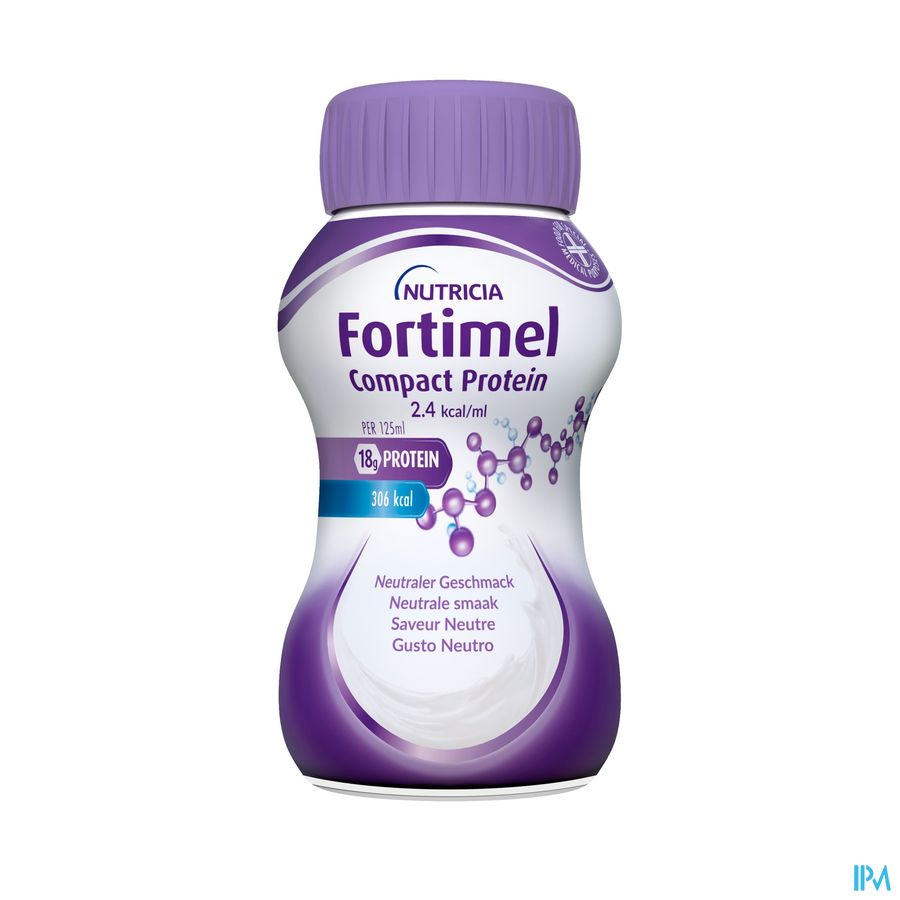 Fortimel Compact Protein 2.4kcal Neutre 4x125ml 5