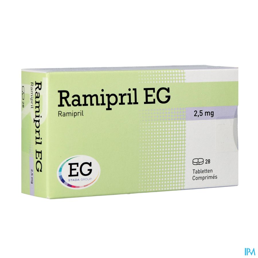 Ramipril EG 2,5Mg Tabl 28X2,5Mg