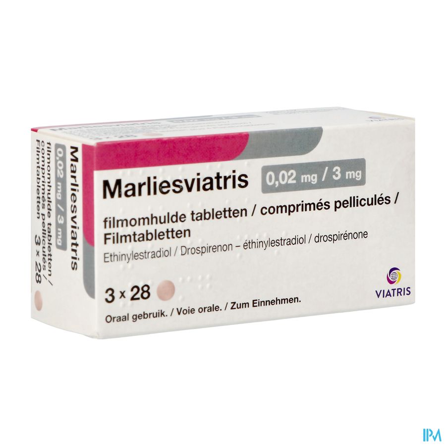 Marliesviatris 0,02mg/3mg Filmomh Tabl 84 Marliesviatris 0,02mg/3mg Filmomh Tabl 84