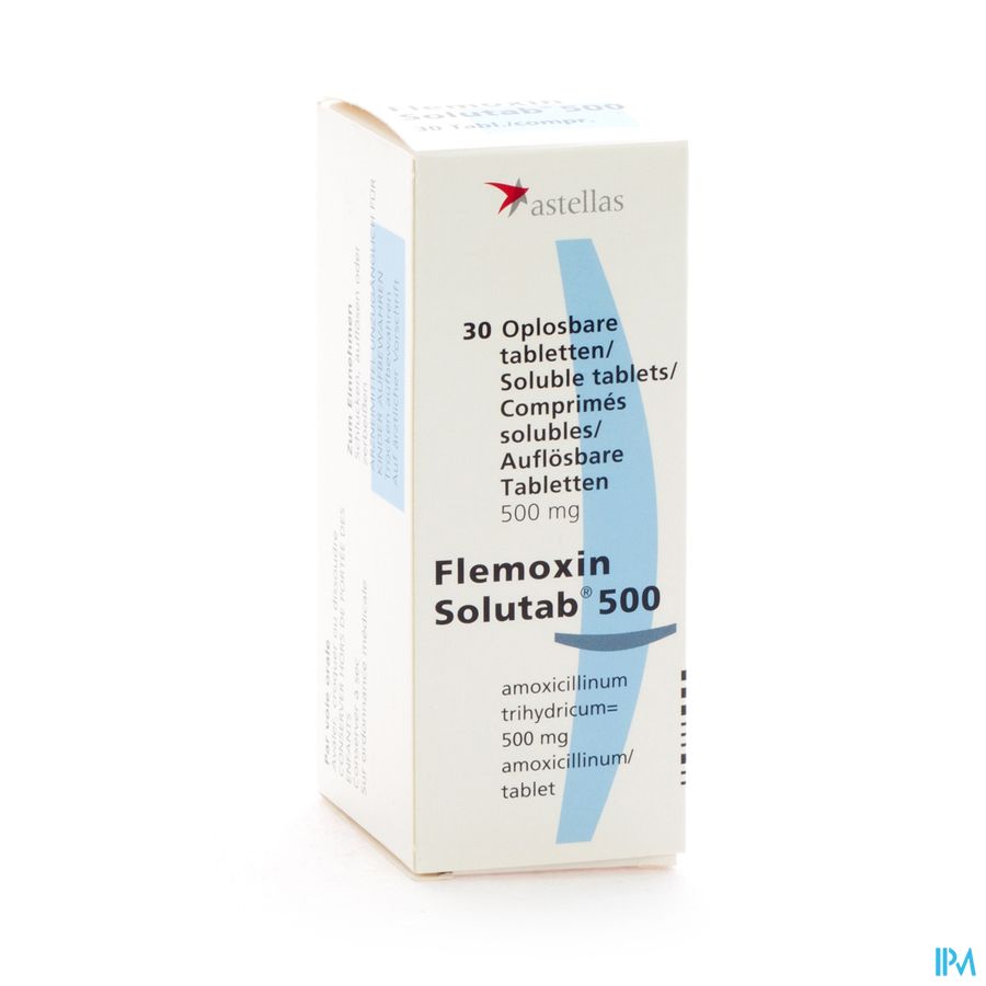 Flemoxin Solutab 30x500mg