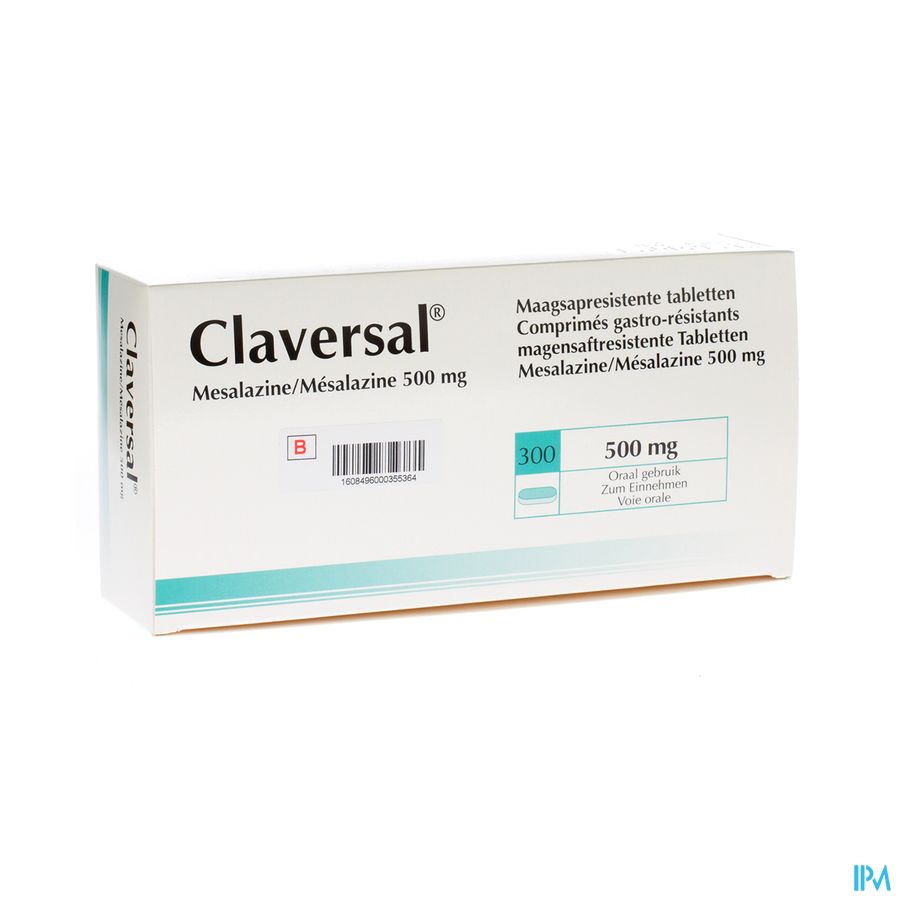 Claversal Comp 300 X 500mg Claversal Comp 300 X 500mg