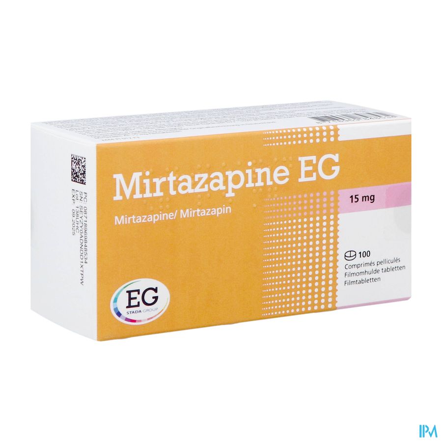 Mirtazapine Eg 15mg Orifarm Filmomh Tabl 100 Mirtazapine Eg 15mg Orifarm Filmomh Tabl 100