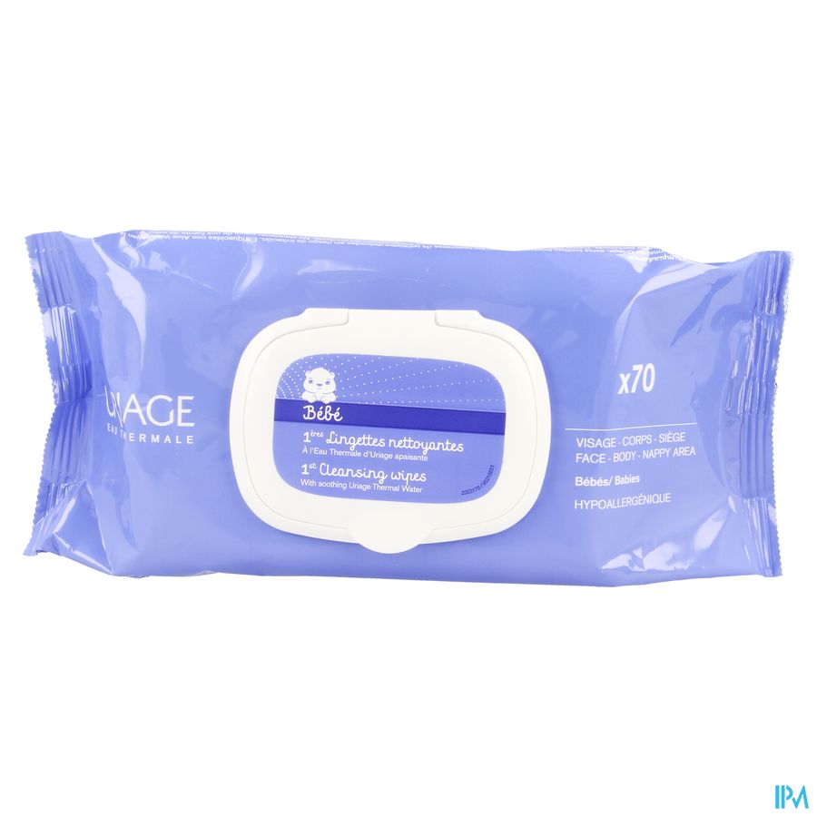 Uriage Bb 1ere Reinigingsdoekjes 70 1