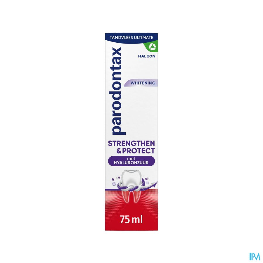 Parodontax Strenghten&prot. Whitening Tandp. 75ml