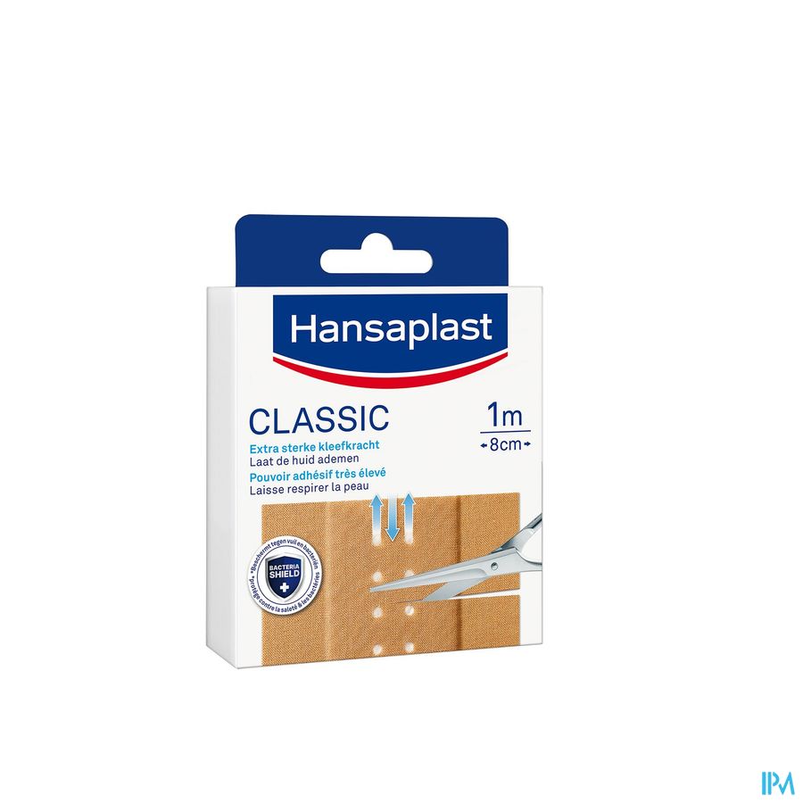 Hansaplast Classic 1mx8cm Hansaplast Classic 1mx8cm