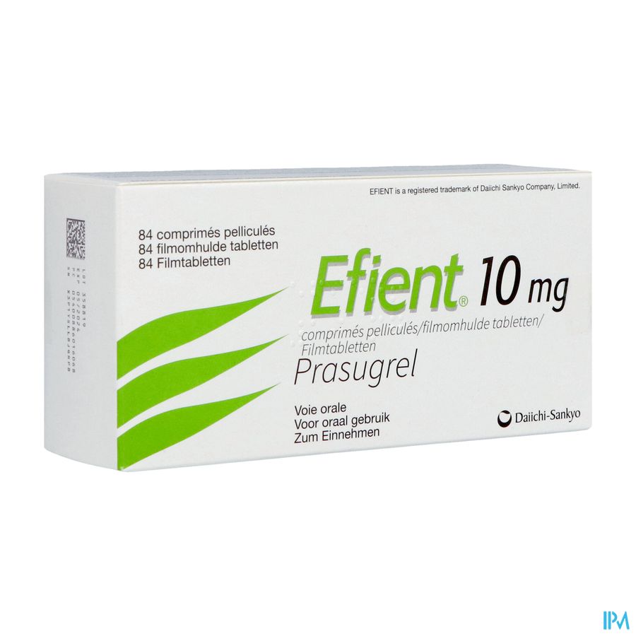 Efient 10mg Pi Pharma Comp Pell 84 Pip Efient 10mg Pi Pharma Comp Pell 84 Pip