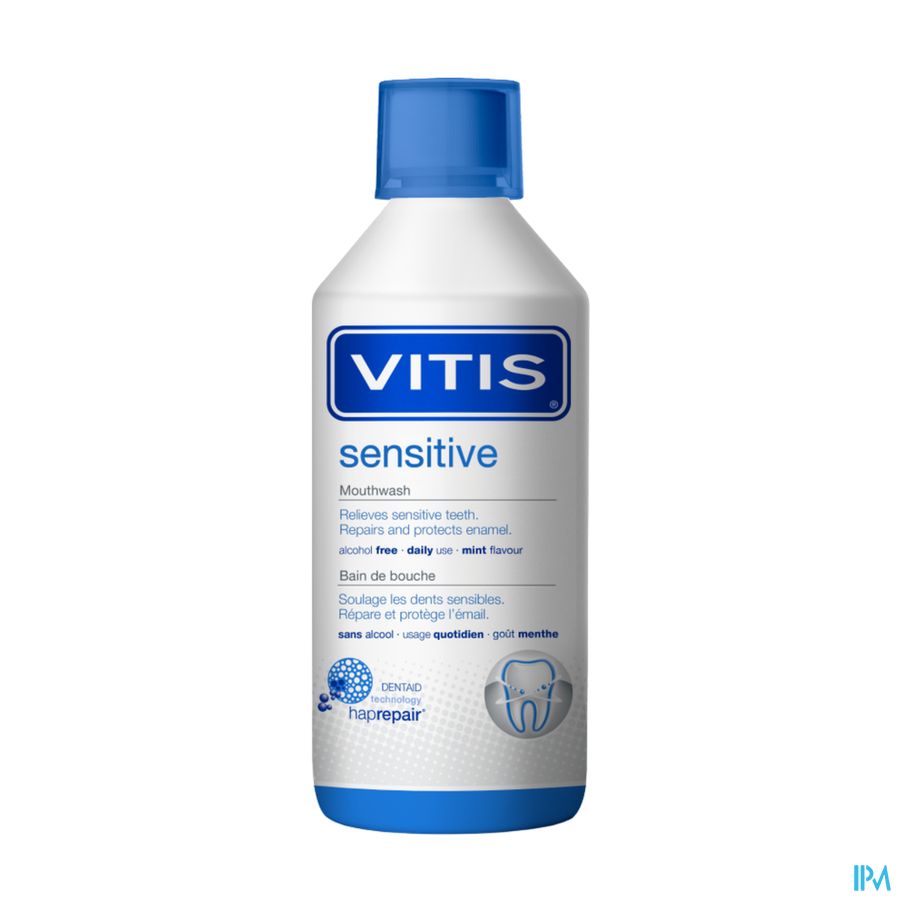 Vitis Sensitive Mondspoelmiddel 500ml Vitis Sensitive Mondspoelmiddel 500ml