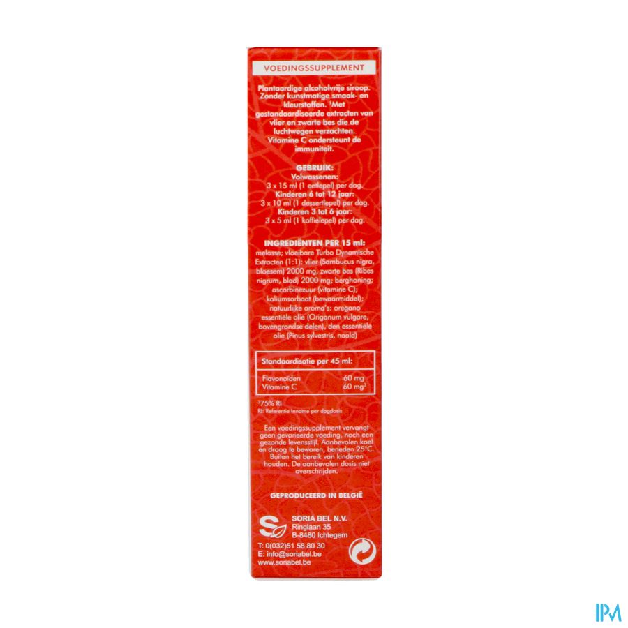 Soria Sambuxir Siroop 150ml Nf Verv.2563781 2