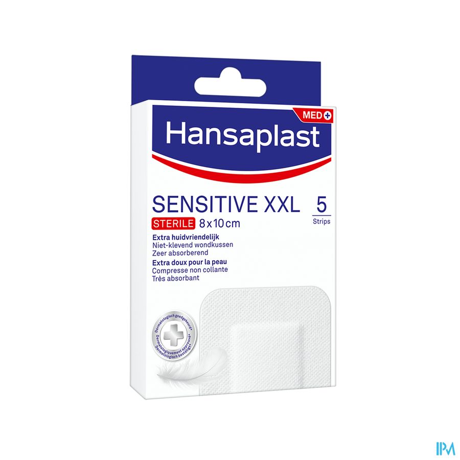 Hansaplast Sensitive Xxl Strips 5 2
