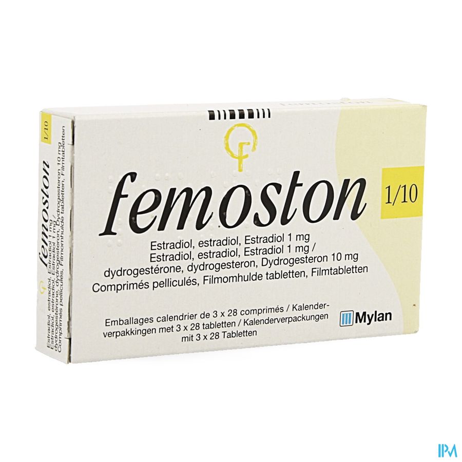 Femoston 1/10 Tabl 3x28 Femoston 1/10 Tabl 3x28