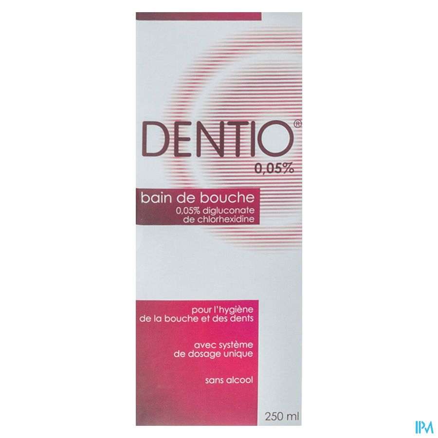 Dentio Rood 0,05% Mondspoelmiddel 250ml Dentio Rood 0,05% Mondspoelmiddel 250ml