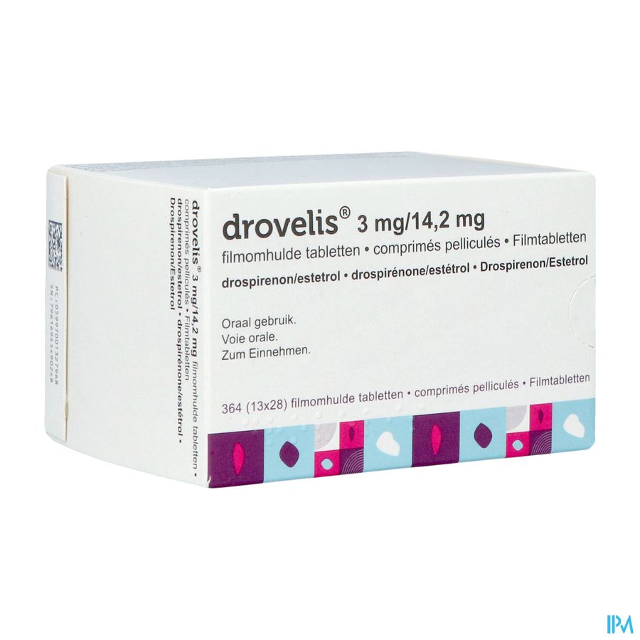 Drovelis 3mg/14,2mg Filmomh Tabl 13x(24+4)