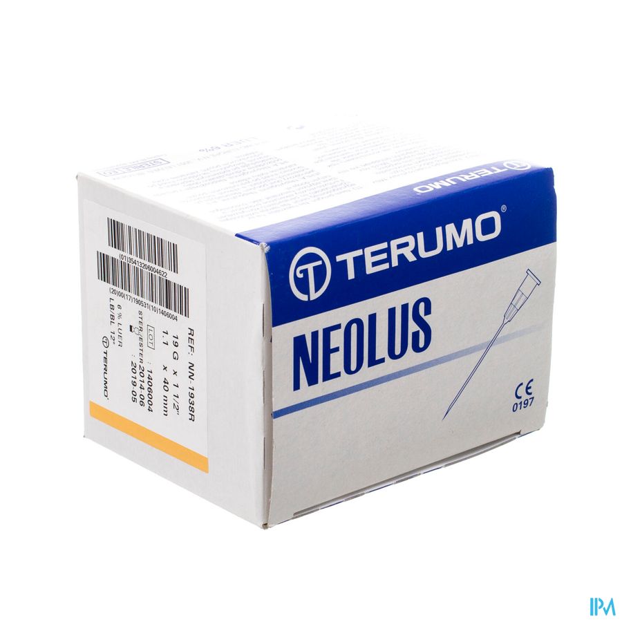 Terumo Aiguille Agani 19g 1 1/2 Rb Ivoire 5 Terumo Aiguille Agani 19g 1 1/2 Rb Ivoire 5